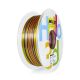 Filament PLA Rainbow Matasos Auriu + Fuchsia + Negru