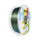 Filament PLA verde auriu stralucitor, cu particule